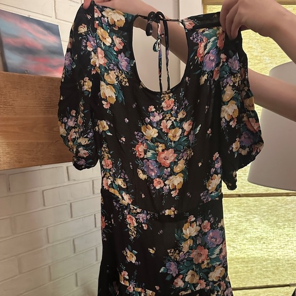 NWT O'Neill Alta Midi Dress Size XS Color Black - Picture 5 of 8